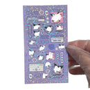 Sticker One Sheet Holographic Glitter
