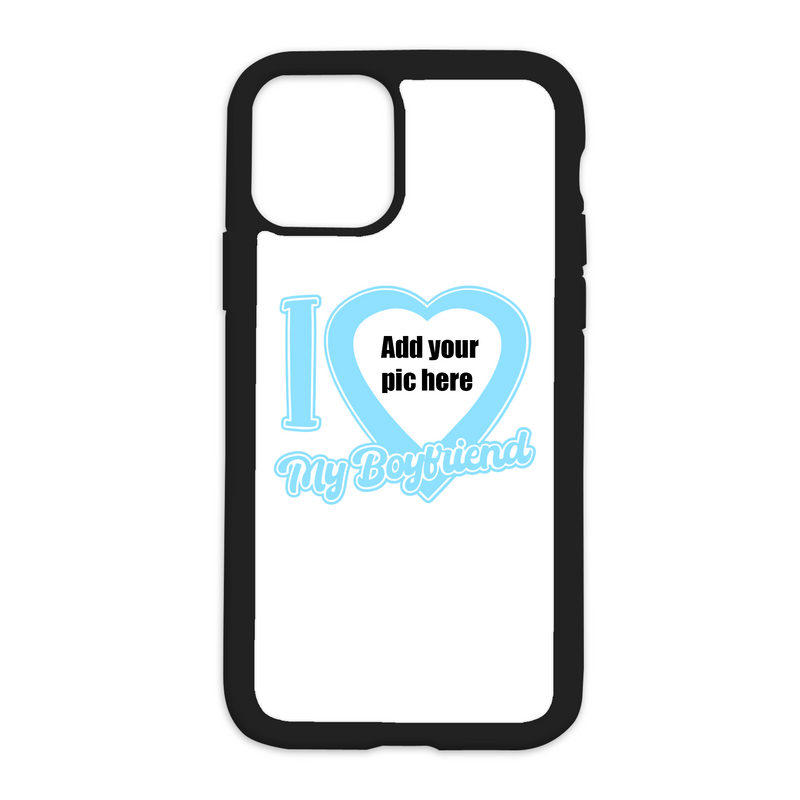 White I Love My Girlfriend CUSTOM Design On Black Phone Case *PLEASE R White I Love My Girlfriend CUSTOM Design On Black Phone Case *PLEASE R
