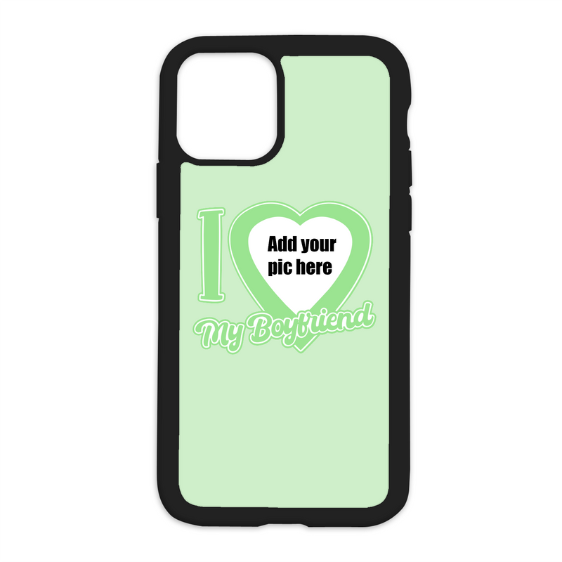 Color I Love My Boyfriend CUSTOM Design On Black Phone Case *PLEASE READ DESCRIPTION*