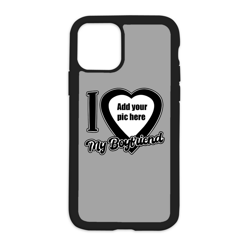 Color I Love My Boyfriend CUSTOM Design On Black Phone Case *PLEASE READ DESCRIPTION*