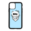 Kitty I Love My Boyfriend White Heart  Color Background Design On Black Phone Casee