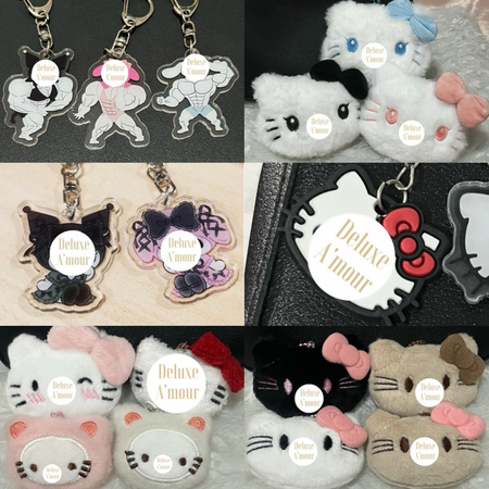 Kitty Kurom Melody Cinna Keychains