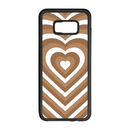 Heart Effect Design On Black Phone Case