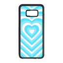 Heart Effect Design On Black Phone Case