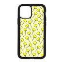 Heart Lollipops Design On Black Phone Case