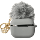 Pro: Gray Pompom Case - Deluxe Amour