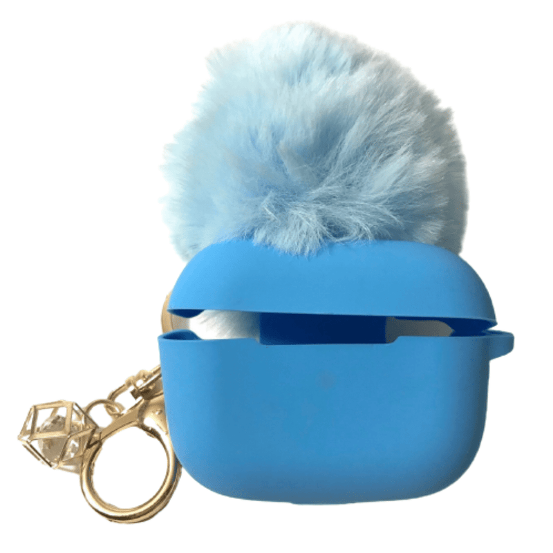 Pro: Blue Pompom Case - Deluxe Amour